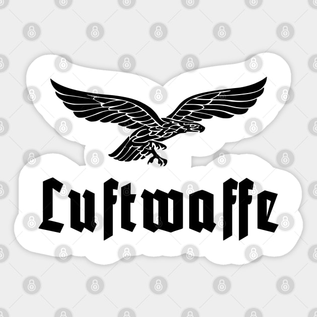 Luftwaffe eagle Sticker by bumblethebee